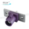 FAKRA SMB-C-J1.5-5 D Bordeaux-violet